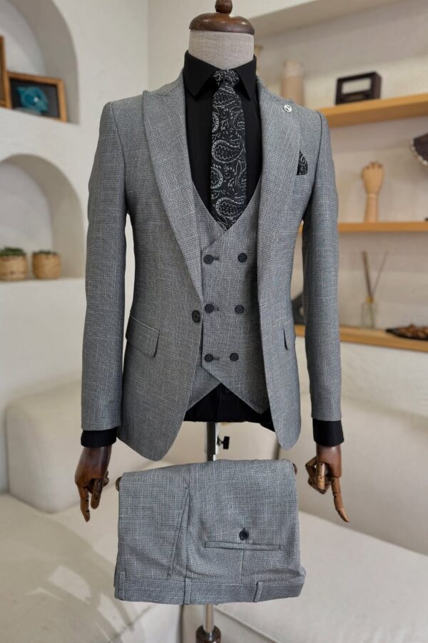 The Monaco Midnight Blue Three Piece Suit